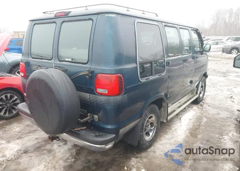 1996 Dodge Ram Van B2500 z USA, uszkodzony, nr VIN 2B7HB21Y7TK148002